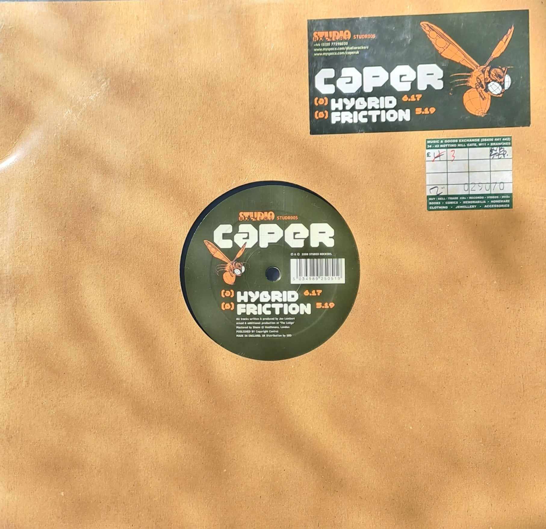 Studio Rockers 005 - vinyle dubstep